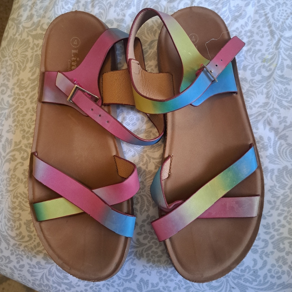 Colorful Strappy Sandals